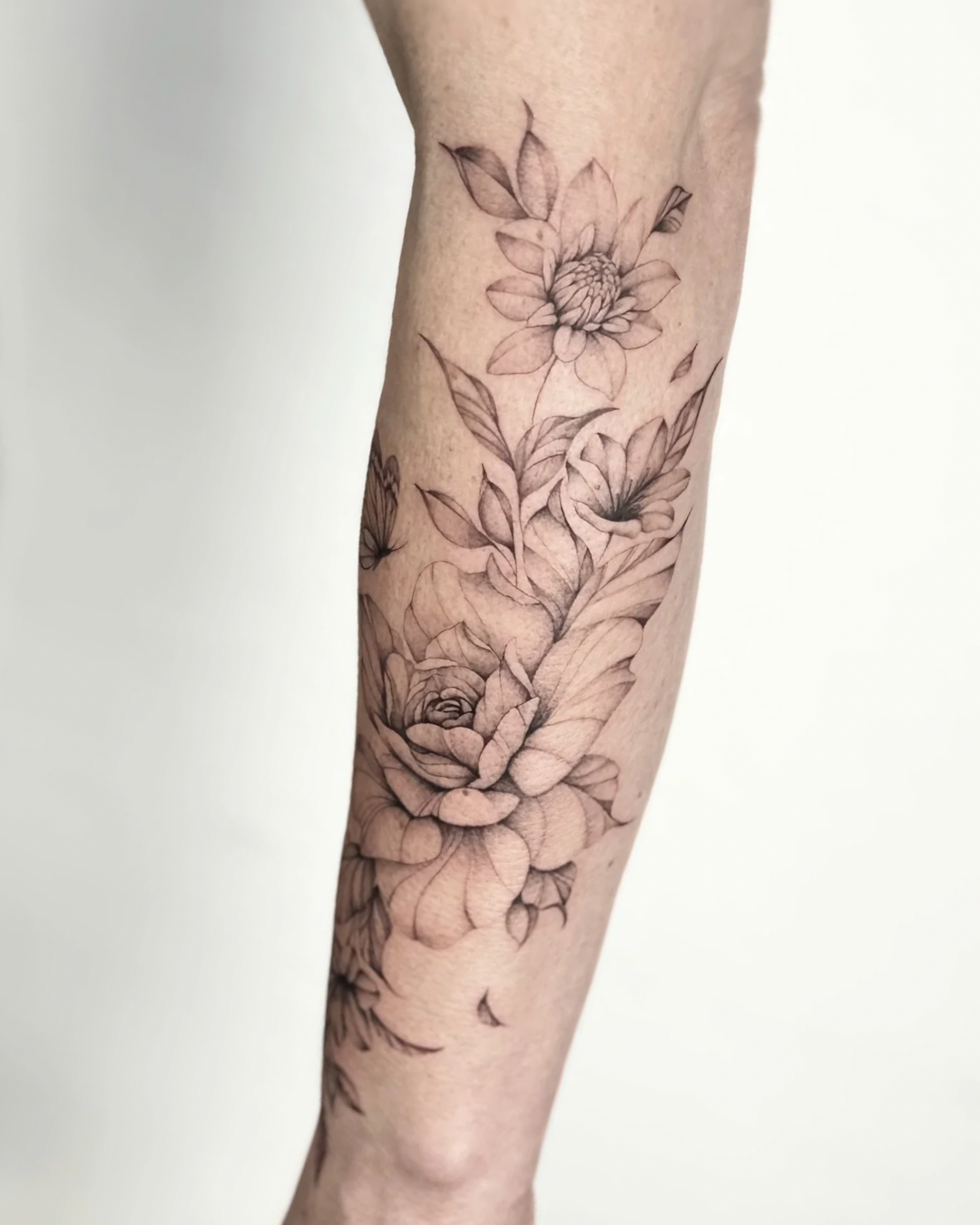 Fine Line Blumen