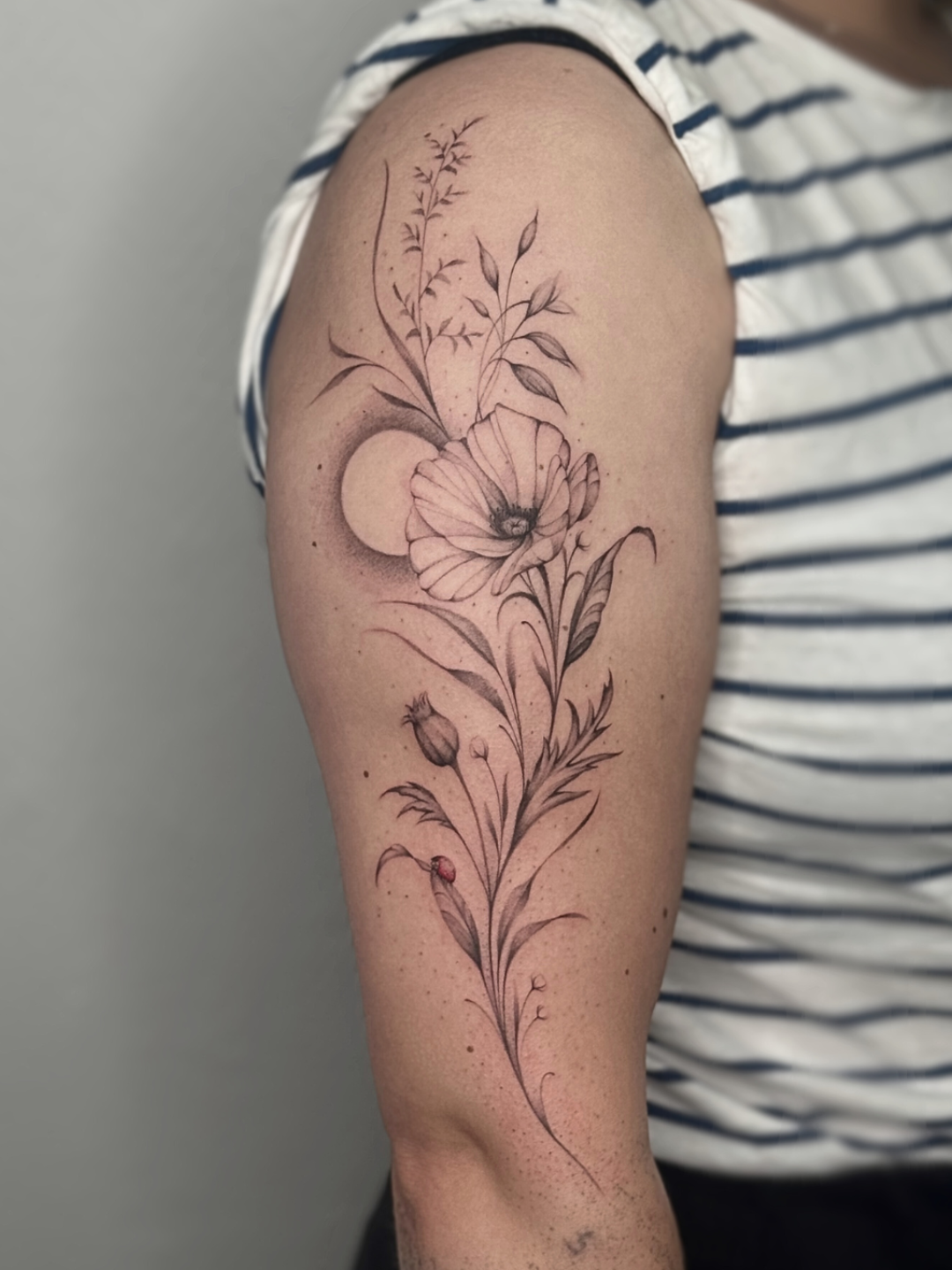 Fine Line Blumen