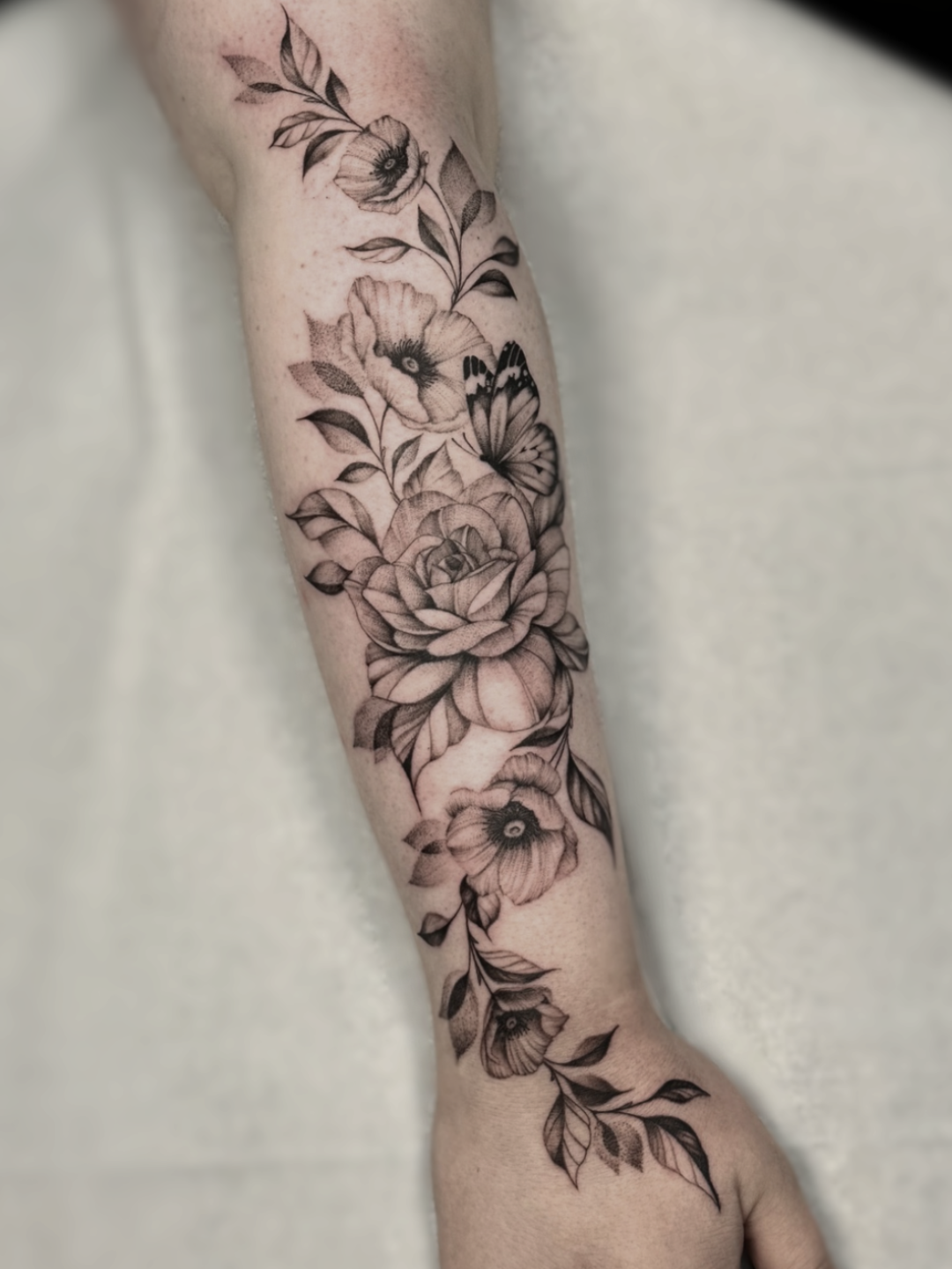 Fine Line Blumen