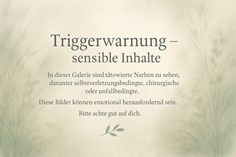 Wenn Narben zur Kunst werden
